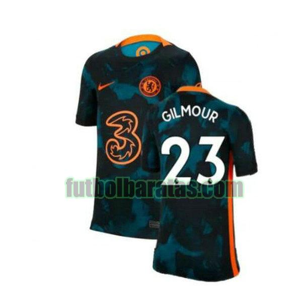 camiseta gilmour 23 chelsea 2021 2022 verde segunda