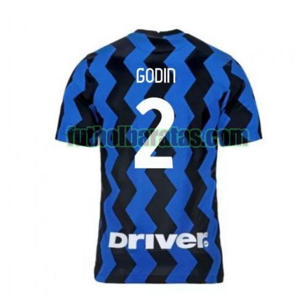 camiseta godin 2 inter milán 2020-2021 primera