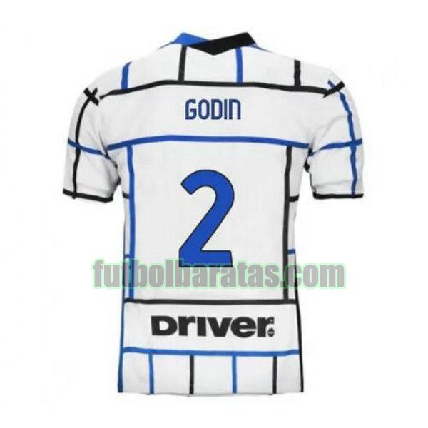 camiseta godin 2 inter milán 2020-2021 segunda