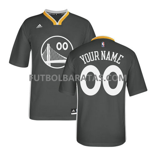 camiseta golden state warriors Personalizar 2017 gris