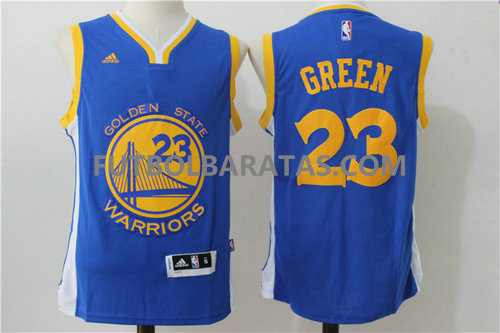 camiseta green 23 golden state warriors 2017 azul