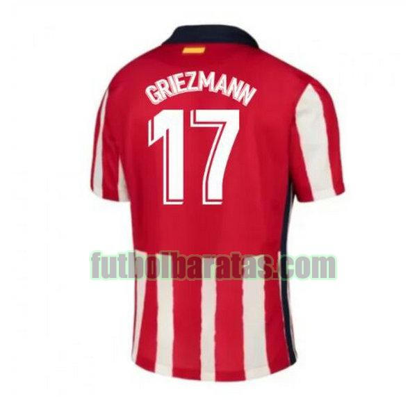 camiseta griezmann 17 atletico madrid 2020-2021 primera