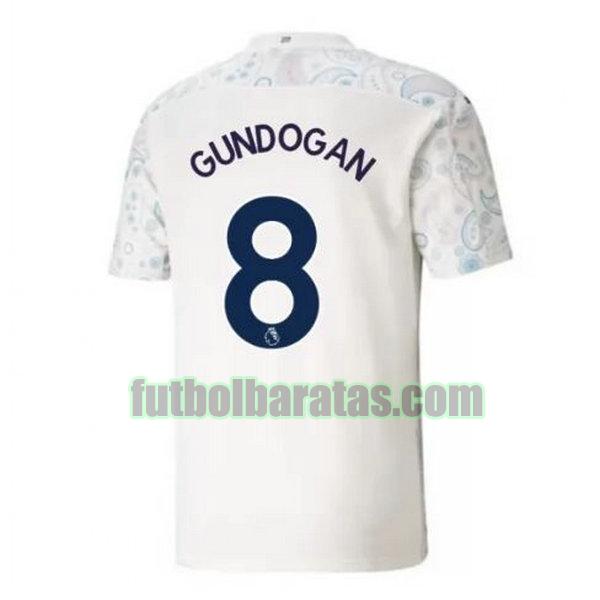 camiseta gundogan 8 manchester city 2020-2021 tercera