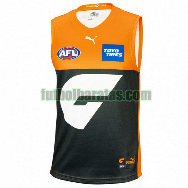 camiseta gws giants 2021 naranja primera