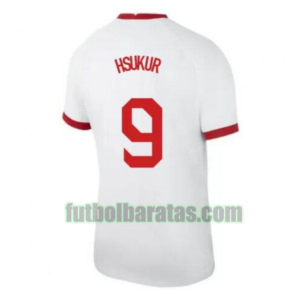 camiseta h.sukur 9 turquía 2020 primera