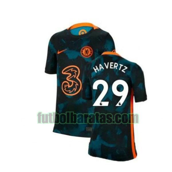 camiseta havertz 29 chelsea 2021 2022 verde segunda