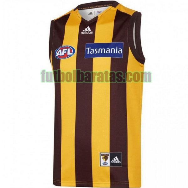 camiseta hawthorn hawks 2020 amarillo primera