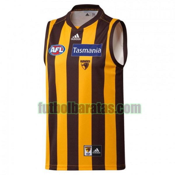 camiseta hawthorn hawks 2021 amarillo primera