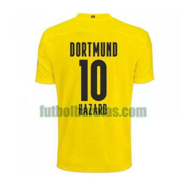 camiseta hazard 10 borussia dortmund 2020-2021 primera