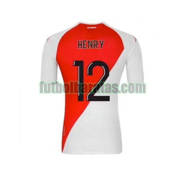 camiseta henry 12 monaco 2020-2021 primera