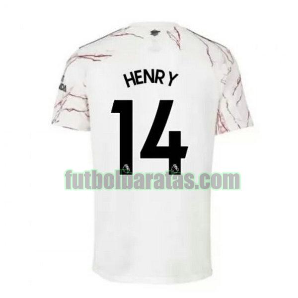 camiseta henry 14 arsenal 2020-2021 segunda