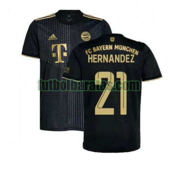 camiseta hernandez 21 bayern munich 2021 2022 negro segunda