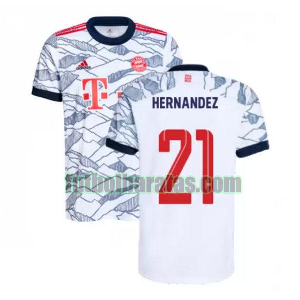 camiseta hernandez 21 bayern munich 2021 2022 negro tercera