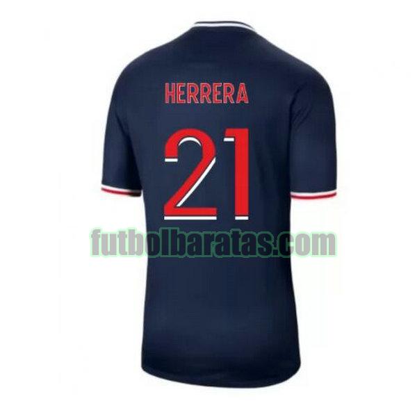 camiseta herrera 21 paris saint germain 2020-2021 primera