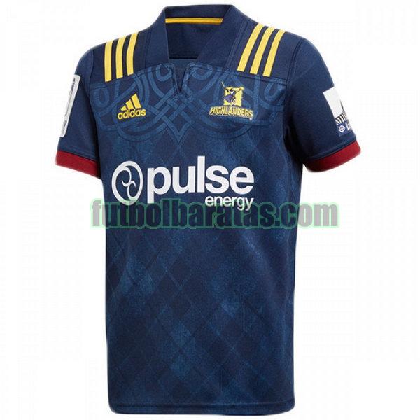 camiseta highlanders 2018 azul primera