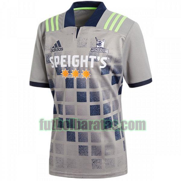 camiseta highlanders 2018 gris formación