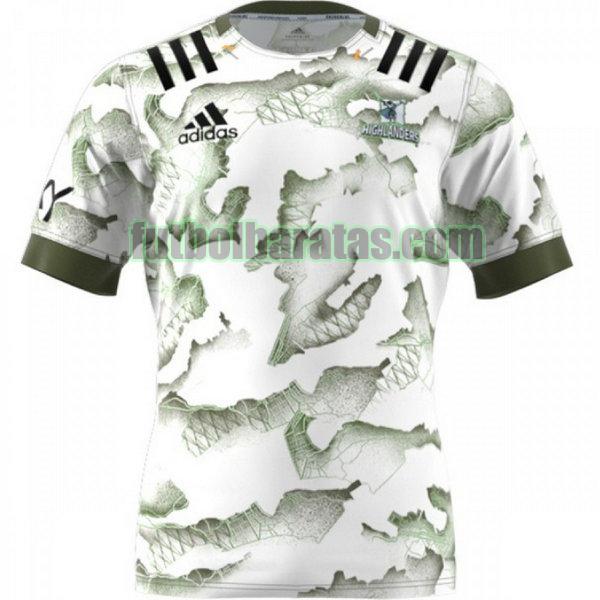 camiseta highlanders 2021 blanco segunda