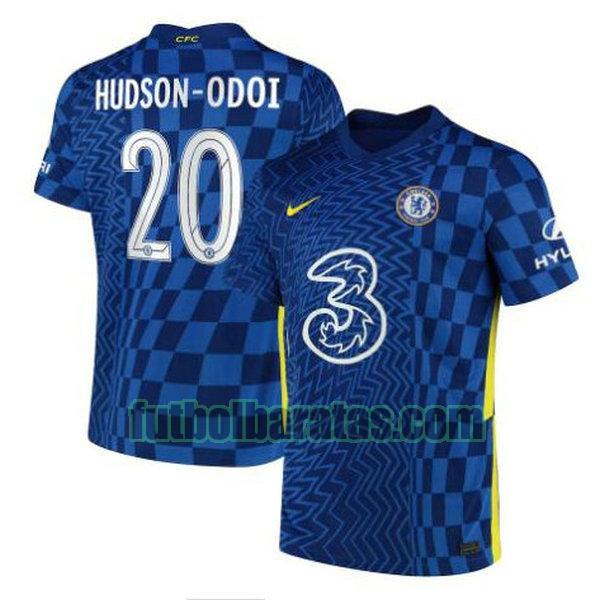 camiseta hudson odoi 20 chelsea 2021 2022 azul primera