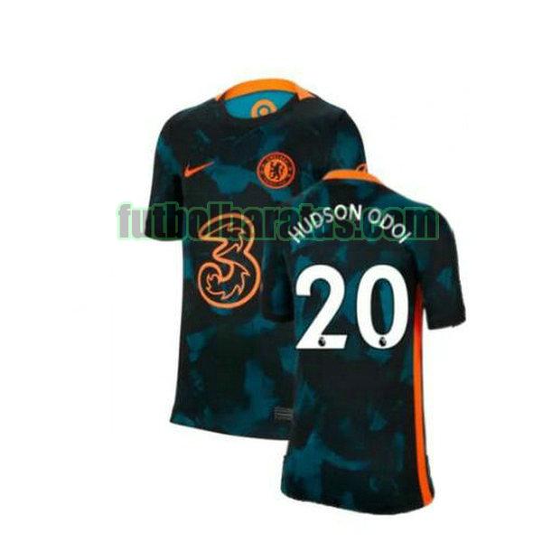 camiseta hudson odoi 20 chelsea 2021 2022 verde segunda