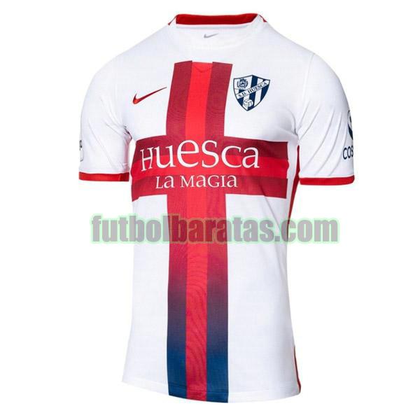 camiseta huesca 2022 2023 blanco segunda tailandia