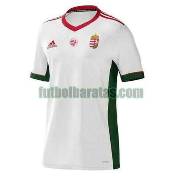 camiseta hungria 2021 2022 blanco segunda equipacion