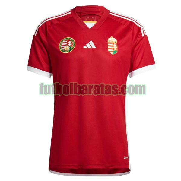 camiseta hungría 2022 rojo primera tailandia