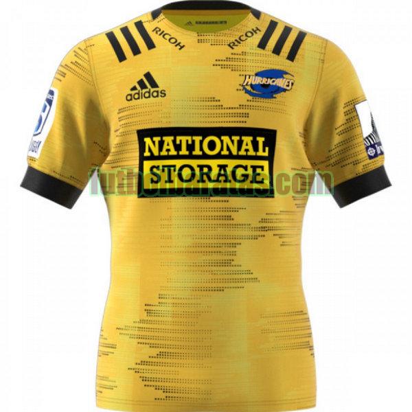 camiseta hurricanes 2020 amarillo primera