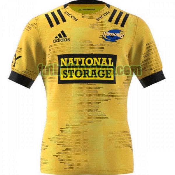 camiseta hurricanes 2021 amarillo primera