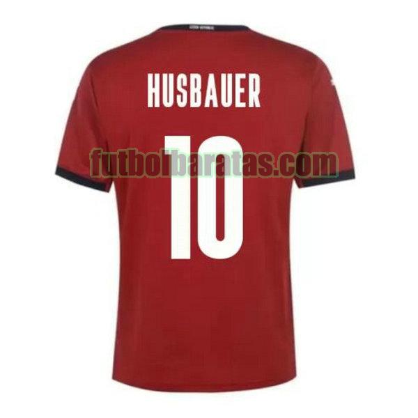 camiseta husbauer 10 republica checa 2020 primera