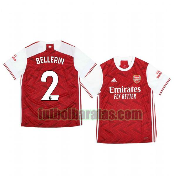 camiseta héctor bellerín 2 camiseta arsenal 2020-2021 primera