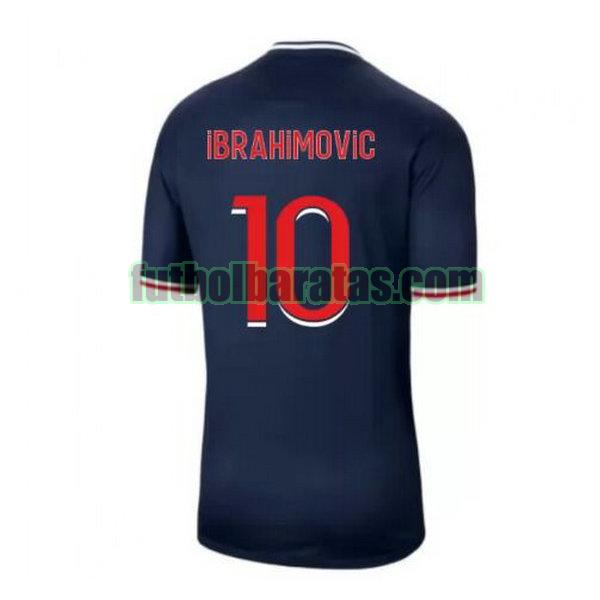 camiseta ibrahimovic 10 paris saint germain 2020-2021 primera