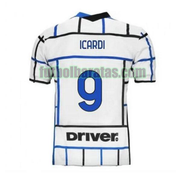 camiseta icardi 9 inter milán 2020-2021 segunda