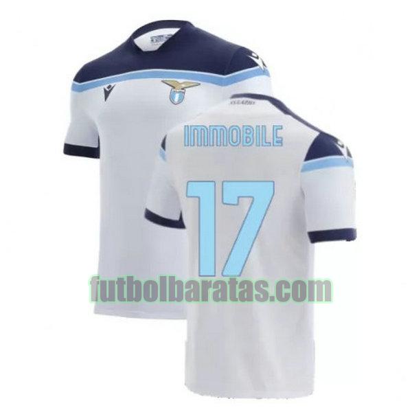 camiseta immobile 17 lazio 2021 2022 blanco segunda