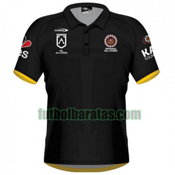 camiseta indigenous all stars 2021 negro polo