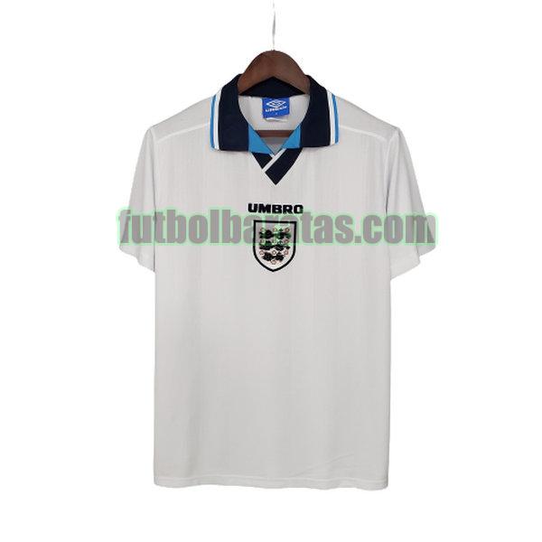camiseta inglaterra 1996 blanco primera
