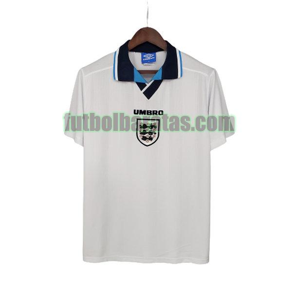 camiseta inglaterra 1996 blanco primera