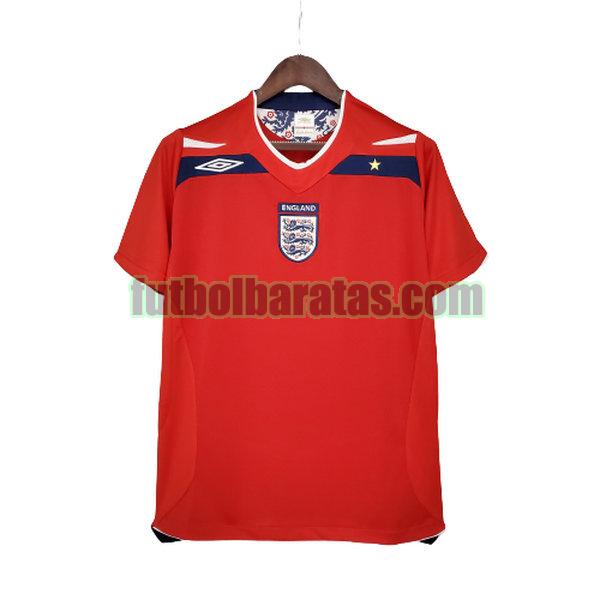 camiseta inglaterra 2008 2010 rojo primera