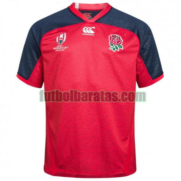 camiseta inglaterra 2019 rojo segunda