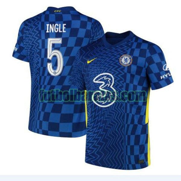 camiseta ingle 5 chelsea 2021 2022 azul primera