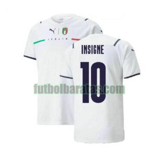 camiseta insigne 10 ajax 2021 2022 blanco segunda