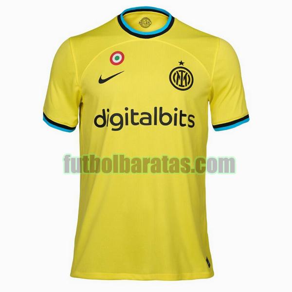 camiseta inter milán 2022 2023 amarillo tercera