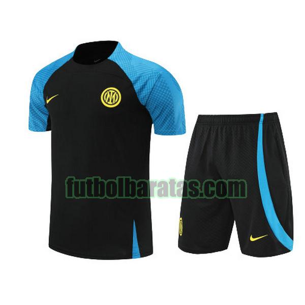 camiseta inter milán 2022 2023 negro training conjunto