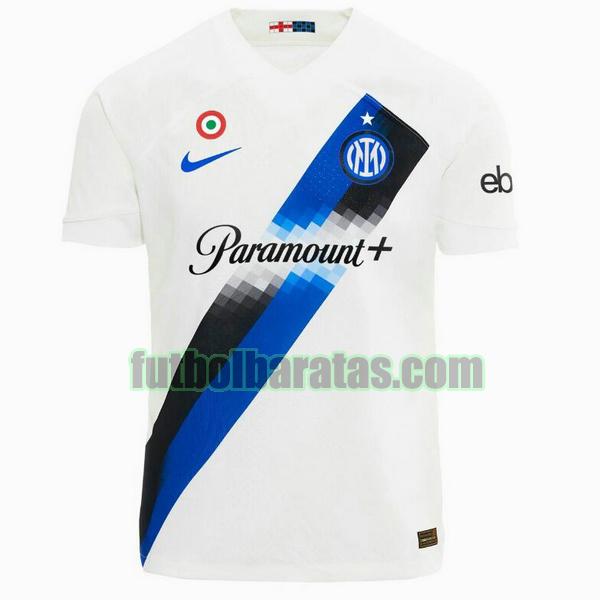 camiseta inter milán 2023 2024 blanco segunda