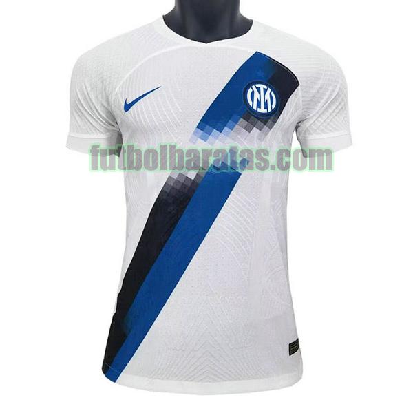 camiseta inter milán 2023 2024 blanco segunda player