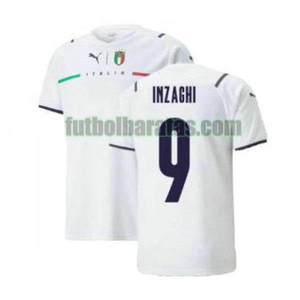 camiseta inzaghi 9 ajax 2021 2022 blanco segunda
