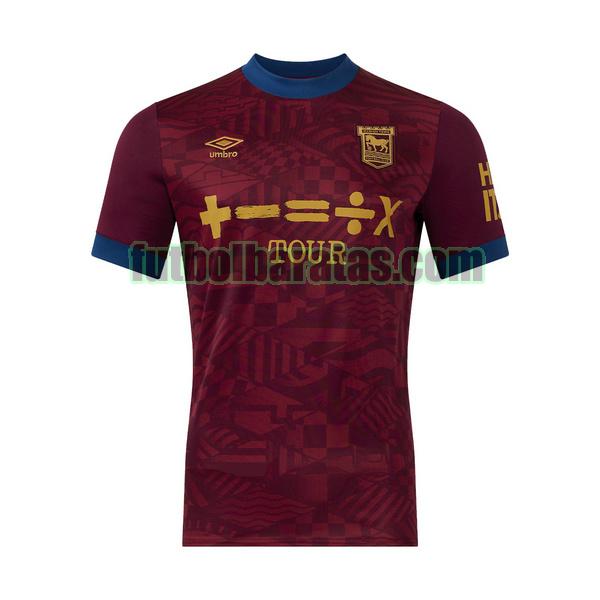 camiseta ipswich town 2024 2025 rojo segunda