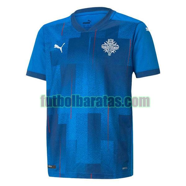 camiseta islandia 2021 2022 azul primera equipacion