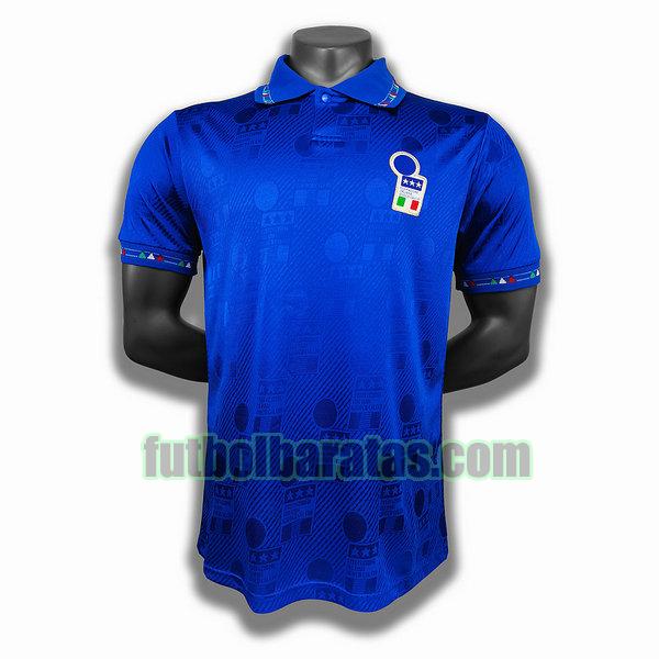 camiseta italia 1994 azul primera player