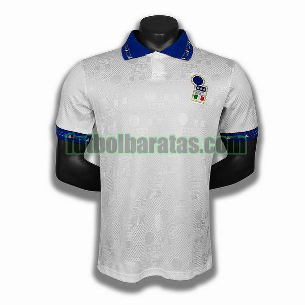 camiseta italia 1994 blanco segunda player