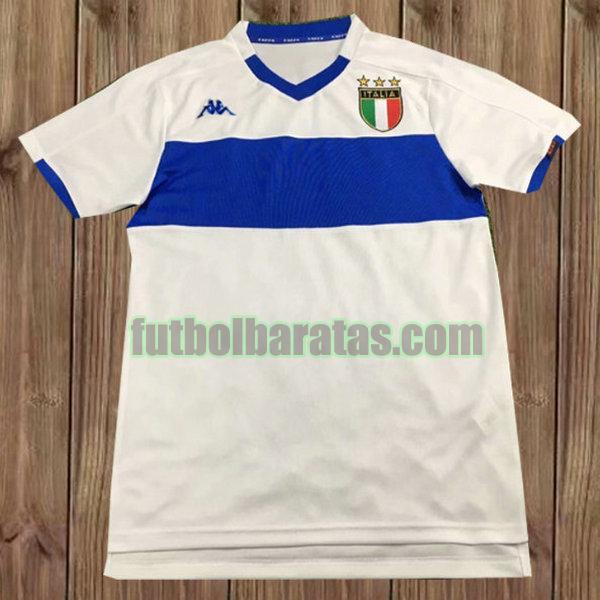 camiseta italia 1999 blanco segunda